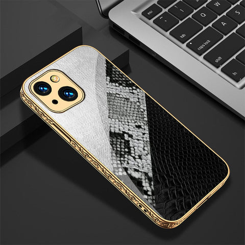 iPhone 13 Cover - Printed Skins Series - Premium Electroplated Shutterproof Case Soft Silicon Borders Case