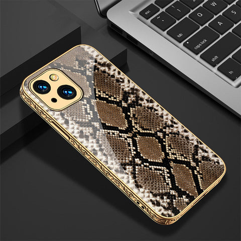 iPhone 13 Cover - Printed Skins Series - Premium Electroplated Shutterproof Case Soft Silicon Borders Case