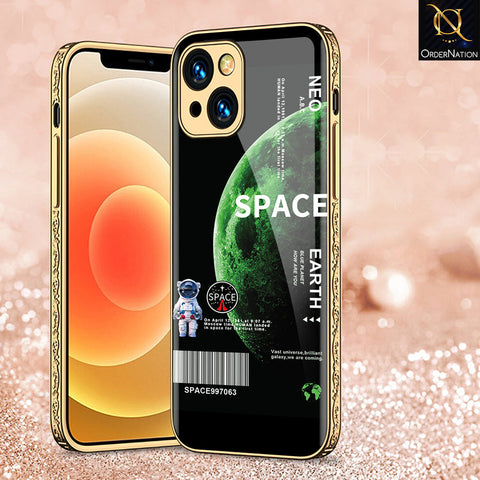 iPhone 14 Plus Cover - Limitless Series - Premium Electroplated Shutterproof Case Soft Silicon Borders Case