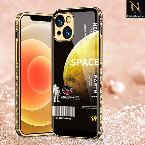 iPhone 14 Cover - Limitless Series - Premium Electroplated Shutterproof Case Soft Silicon Borders Case