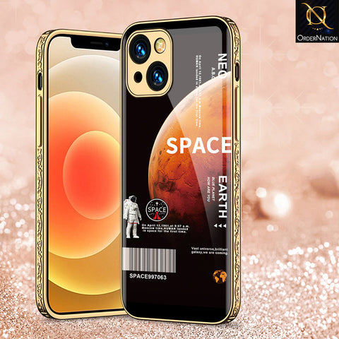 iPhone 14 Cover - Limitless Series - Premium Electroplated Shutterproof Case Soft Silicon Borders Case