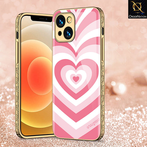 iPhone 15 Plus Cover - O'Nation Heartbeat Series - Premium Electroplated Shutterproof Case Soft Silicon Borders Case