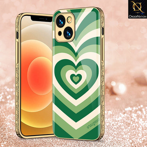 iPhone 14 Plus Cover - O'Nation Heartbeat Series - Premium Electroplated Shutterproof Case Soft Silicon Borders Case