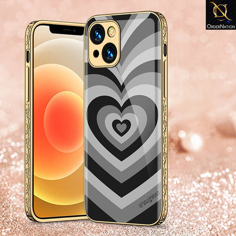 iPhone 15 Plus Cover - O'Nation Heartbeat Series - Premium Electroplated Shutterproof Case Soft Silicon Borders Case