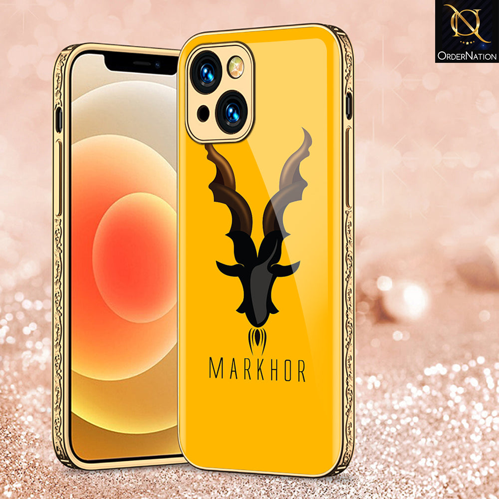 iPhone 14 Cover - Markhor Series - Premium Electroplated Shutterproof Case Soft Silicon Borders Case