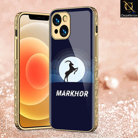 iPhone 14 Cover - Markhor Series - Premium Electroplated Shutterproof Case Soft Silicon Borders Case