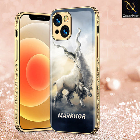 iPhone 14 Cover - Markhor Series - Premium Electroplated Shutterproof Case Soft Silicon Borders Case