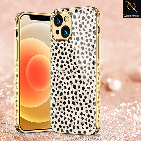 iPhone 14 Cover - Vanilla Dream Series - Premium Electroplated Shutterproof Case Soft Silicon Borders Case