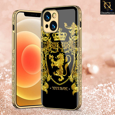 iPhone 14 Cover - Gold Series - Premium Electroplated Shutterproof Case Soft Silicon Borders Case