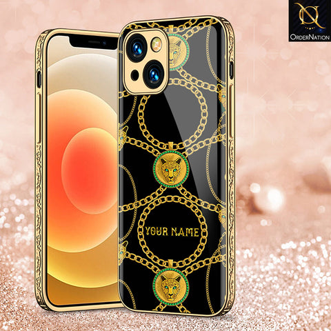 iPhone 15 Cover - Gold Series - Premium Electroplated Shutterproof Case Soft Silicon Borders Case