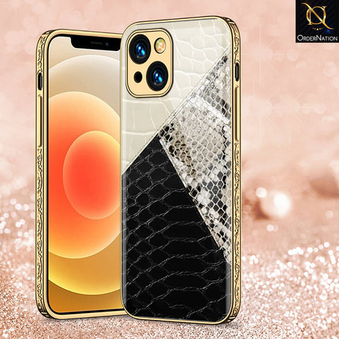 iPhone 15 Cover - Printed Skins Series - Premium Electroplated Shutterproof Case Soft Silicon Borders Case