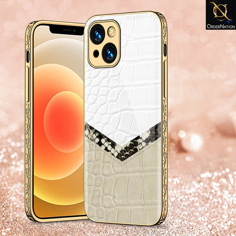 iPhone 15 Cover - Printed Skins Series - Premium Electroplated Shutterproof Case Soft Silicon Borders Case