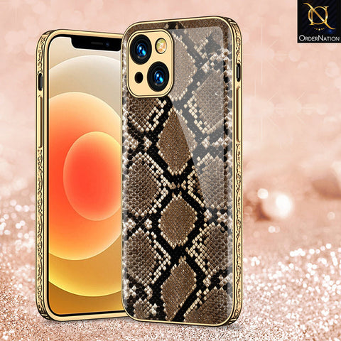 iPhone 15 Cover - Printed Skins Series - Premium Electroplated Shutterproof Case Soft Silicon Borders Case