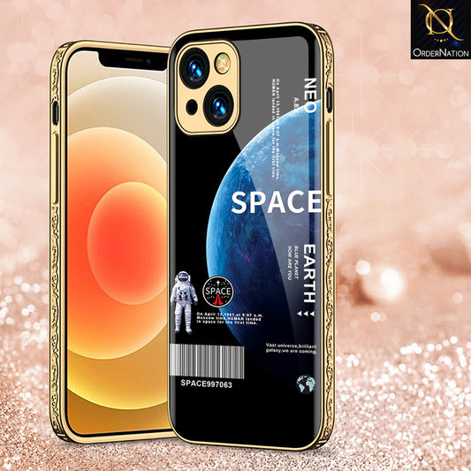 iPhone 15 Cover - Limitless Series - Premium Electroplated Shutterproof Case Soft Silicon Borders Case