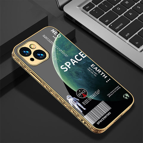 iPhone 14 Cover - Limitless Series - Premium Electroplated Shutterproof Case Soft Silicon Borders Case