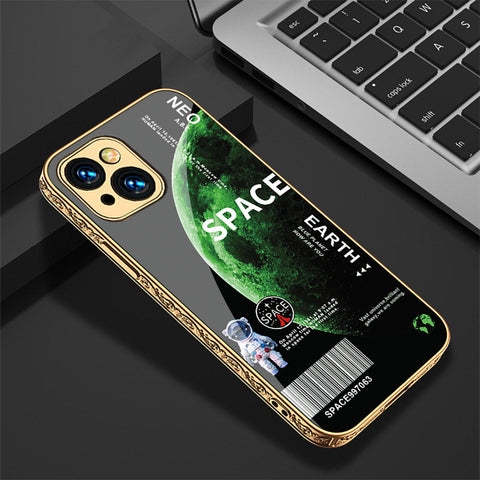 iPhone 14 Cover - Limitless Series - Premium Electroplated Shutterproof Case Soft Silicon Borders Case