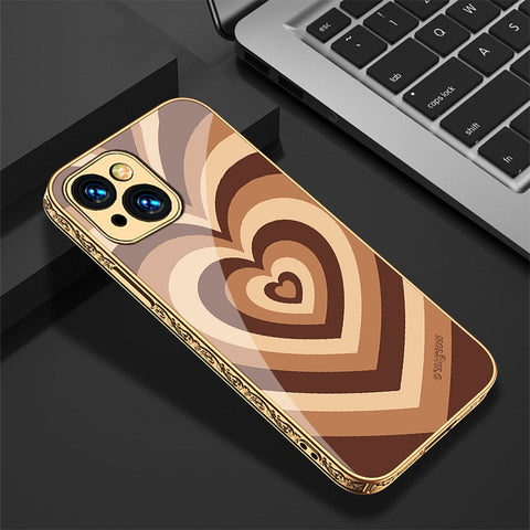 iPhone 15 Cover - O'Nation Heartbeat Series - Premium Electroplated Shutterproof Case Soft Silicon Borders Case