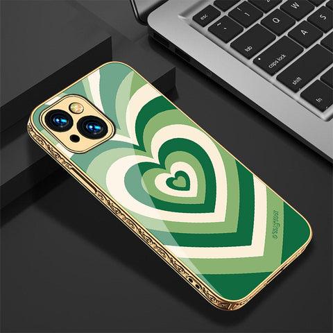 iPhone 15 Plus Cover - O'Nation Heartbeat Series - Premium Electroplated Shutterproof Case Soft Silicon Borders Case