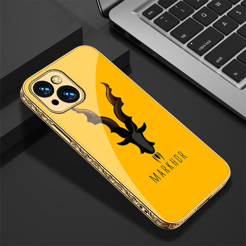 iPhone 14 Cover - Markhor Series - Premium Electroplated Shutterproof Case Soft Silicon Borders Case