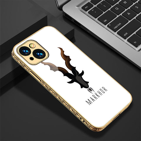 iPhone 14 Plus Cover - Markhor Series - Premium Electroplated Shutterproof Case Soft Silicon Borders Case