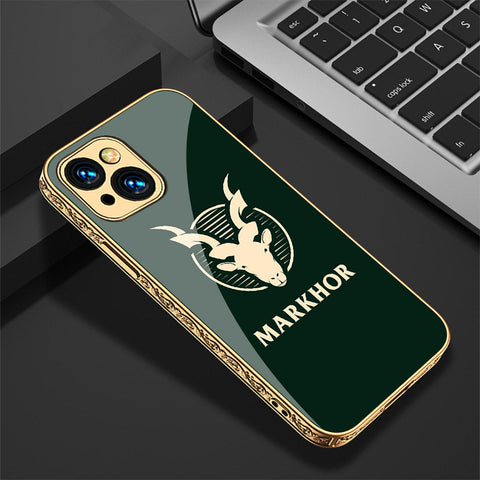 iPhone 14 Cover - Markhor Series - Premium Electroplated Shutterproof Case Soft Silicon Borders Case