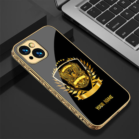 iPhone 14 Cover - Gold Series - Premium Electroplated Shutterproof Case Soft Silicon Borders Case