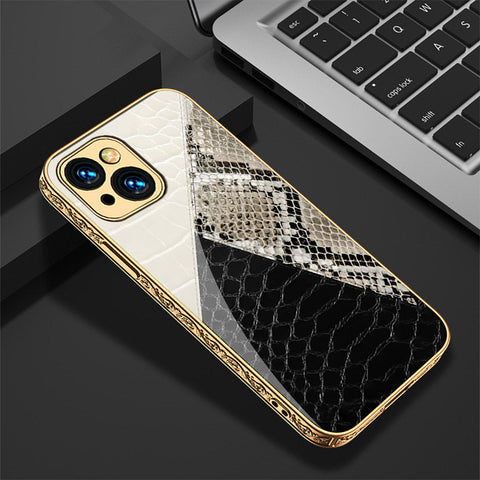 iPhone 14 Plus Cover - Printed Skins Series - Premium Electroplated Shutterproof Case Soft Silicon Borders Case