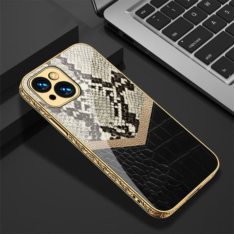 iPhone 15 Cover - Printed Skins Series - Premium Electroplated Shutterproof Case Soft Silicon Borders Case