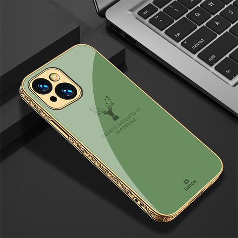 iPhone 14 Plus Cover - Nice Series - Premium Electroplated Shutterproof Case Soft Silicon Borders Case