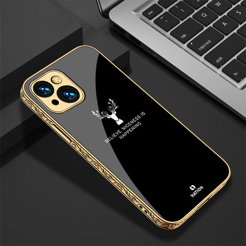 iPhone 14 Cover - Nice Series - Premium Electroplated Shutterproof Case Soft Silicon Borders Case