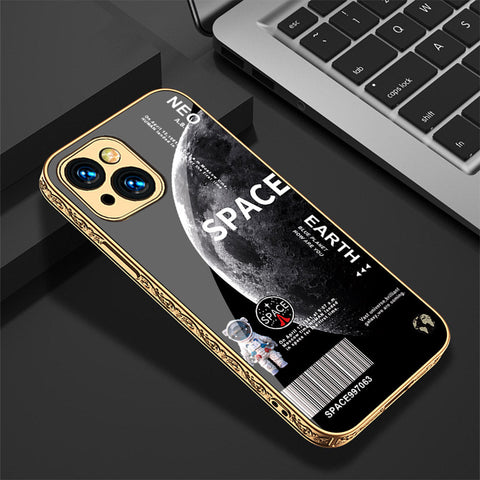 iPhone 14 Cover - Limitless Series - Premium Electroplated Shutterproof Case Soft Silicon Borders Case