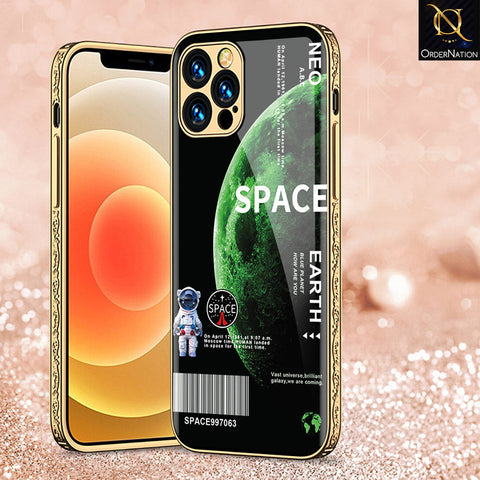 iPhone 15 Pro Max Cover - Limitless Series - Premium Electroplated Shutterproof Case Soft Silicon Borders Case