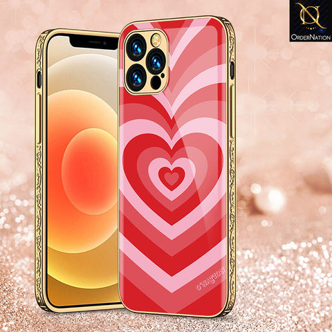 iPhone 14 Pro Max Cover - O'Nation Heartbeat Series - Premium Electroplated Shutterproof Case Soft Silicon Borders Case