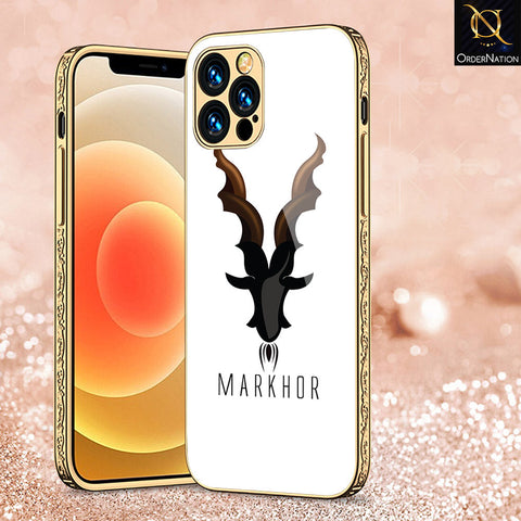 iPhone 14 Pro Max Cover - Markhor Series - Premium Electroplated Shutterproof Case Soft Silicon Borders Case