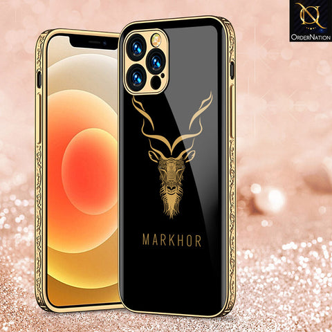 iPhone 14 Pro Max Cover - Markhor Series - Premium Electroplated Shutterproof Case Soft Silicon Borders Case