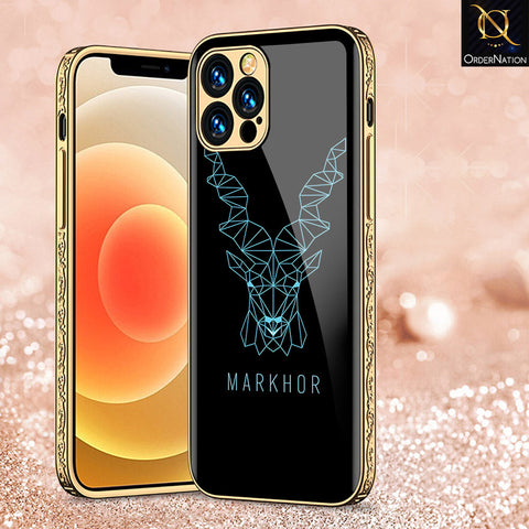 iPhone 14 Pro Max Cover - Markhor Series - Premium Electroplated Shutterproof Case Soft Silicon Borders Case