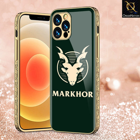 iPhone 14 Pro Max Cover - Markhor Series - Premium Electroplated Shutterproof Case Soft Silicon Borders Case