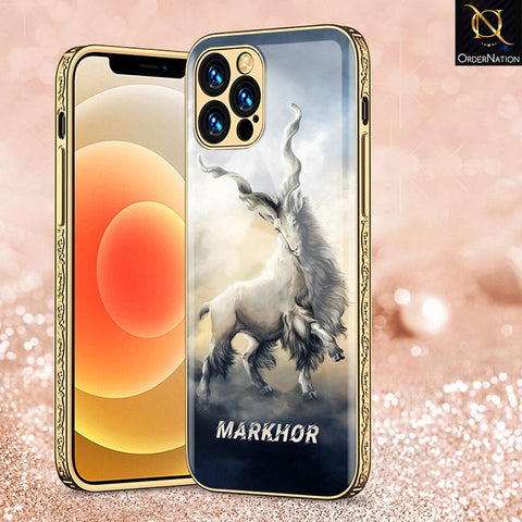 iPhone 14 Pro Max Cover - Markhor Series - Premium Electroplated Shutterproof Case Soft Silicon Borders Case