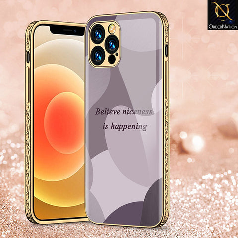 iPhone 15 Pro Max Cover - Happy Series - Premium Electroplated Shutterproof Case Soft Silicon Borders Case