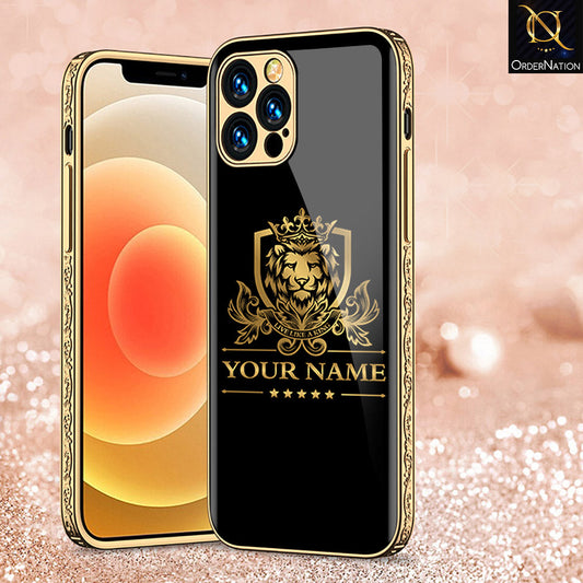 iPhone 14 Pro Max Cover - Gold Series - Premium Electroplated Shutterproof Case Soft Silicon Borders Case