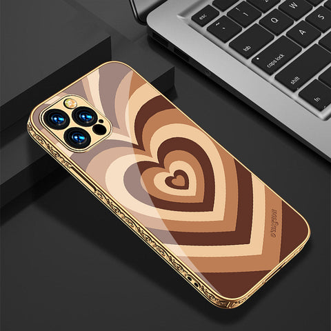 iPhone 14 Pro Cover - O'Nation Heartbeat Series - Premium Electroplated Shutterproof Case Soft Silicon Borders Case