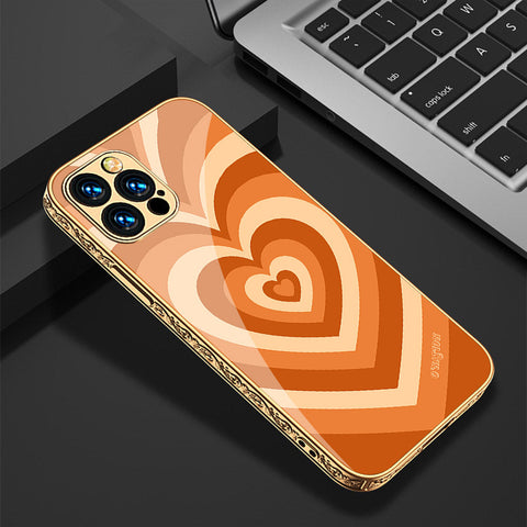 iPhone 15 Pro Max Cover - O'Nation Heartbeat Series - Premium Electroplated Shutterproof Case Soft Silicon Borders Case