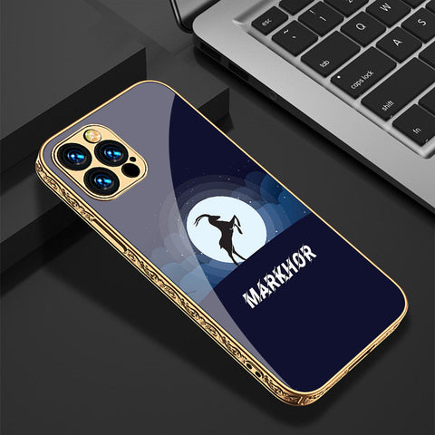 iPhone 14 Pro Max Cover - Markhor Series - Premium Electroplated Shutterproof Case Soft Silicon Borders Case