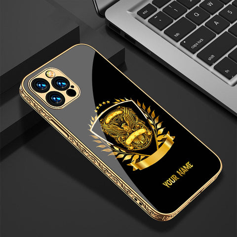 iPhone 14 Pro Max Cover - Gold Series - Premium Electroplated Shutterproof Case Soft Silicon Borders Case