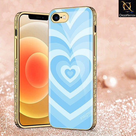 iPhone 8 / 7 Cover - O'Nation Heartbeat Series - Premium Electroplated Shutterproof Case Soft Silicon Borders Case