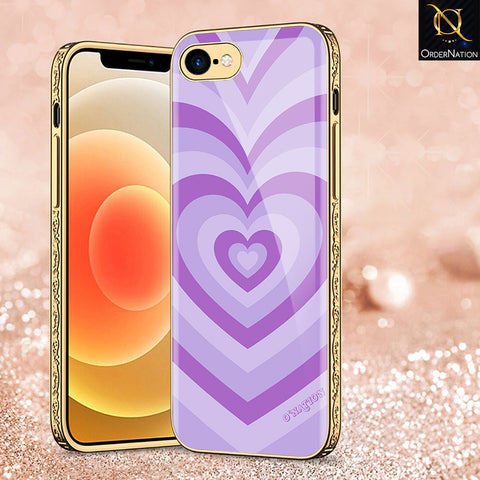 iPhone 8 / 7 Cover - O'Nation Heartbeat Series - Premium Electroplated Shutterproof Case Soft Silicon Borders Case