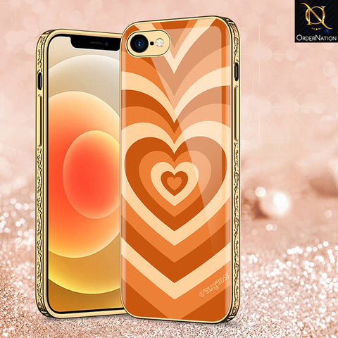 iPhone 8 / 7 Cover - O'Nation Heartbeat Series - Premium Electroplated Shutterproof Case Soft Silicon Borders Case