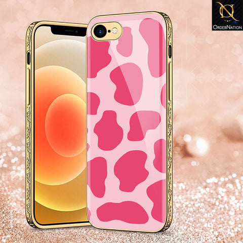 iPhone 8 / 7 Cover - Vanilla Dream Series - Premium Electroplated Shutterproof Case Soft Silicon Borders Case