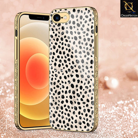 iPhone 8 / 7 Cover - Vanilla Dream Series - Premium Electroplated Shutterproof Case Soft Silicon Borders Case