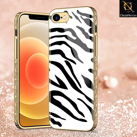 iPhone 8 / 7 Cover - Vanilla Dream Series - Premium Electroplated Shutterproof Case Soft Silicon Borders Case